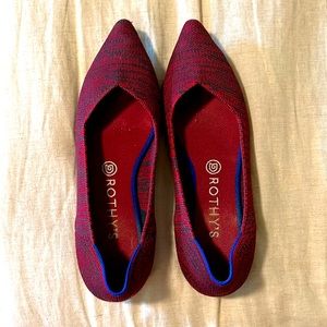 The Point. Classic Rothy’s flat.